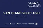 WAC San Francisco Flush Installation Instructions Manual предпросмотр