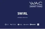 Preview for 1 page of WAC SWIRL F-074L Installation Instructions Manual