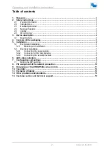 Предварительный просмотр 2 страницы Wachendorff ETHSW50K Operating And Installation Instructions