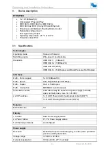 Предварительный просмотр 4 страницы Wachendorff ETHSW50K Operating And Installation Instructions