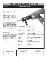 Preview for 9 page of Wachs TSE 1.0 Operating Instructions Manual