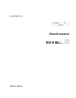 Preview for 1 page of Wacker Neuson 0008429 series Operator'S Manual