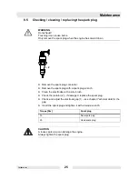 Preview for 25 page of Wacker Neuson 0008954 Operator'S Manual