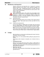 Preview for 23 page of Wacker Neuson 0620412 Operator'S Manual