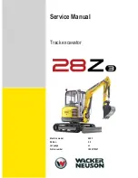 Wacker Neuson 28Z3 Service Manual preview