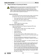 Preview for 14 page of Wacker Neuson 5000009054 Operator'S Manual