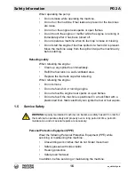 Preview for 16 page of Wacker Neuson 5000009054 Operator'S Manual