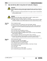 Preview for 13 page of Wacker Neuson 5200019694 Operator'S Manual