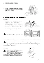 Предварительный просмотр 22 страницы Wacker Neuson 8009640011 Operation & Maintenance Manual