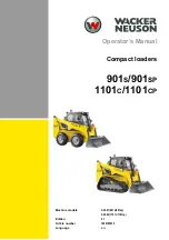 Preview for 1 page of Wacker Neuson 901S Operator'S Manual