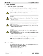 Preview for 7 page of Wacker Neuson AD 75LGR Operator'S Manual