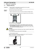 Preview for 12 page of Wacker Neuson AD 75LGR Operator'S Manual