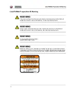 Preview for 3 page of Wacker Neuson BFS735 Operator'S Manual