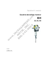 Preview for 1 page of Wacker Neuson BH 65 Operator'S Manual