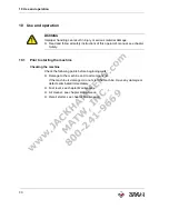 Preview for 30 page of Wacker Neuson BH 65 Operator'S Manual