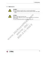 Preview for 39 page of Wacker Neuson BH 65 Operator'S Manual