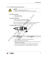 Preview for 45 page of Wacker Neuson BH 65 Operator'S Manual