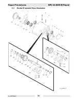 Preview for 36 page of Wacker Neuson BPU 2440 series Repair Manual