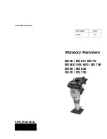 Wacker Neuson BS 50-4 Repair Manual preview