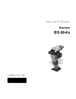 Wacker Neuson BS 60-4s Operator'S Manual preview