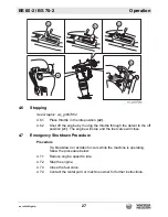 Preview for 27 page of Wacker Neuson BS 70-2 Operator'S Manual