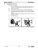 Preview for 35 page of Wacker Neuson BS 70-2 Operator'S Manual