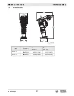 Preview for 41 page of Wacker Neuson BS 70-2 Operator'S Manual