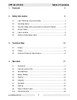 Preview for 3 page of Wacker Neuson CRT 48-31V-ES Operator'S Manual