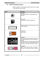 Preview for 12 page of Wacker Neuson CRT 48-31V-ES Operator'S Manual