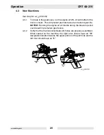 Предварительный просмотр 22 страницы Wacker Neuson CRT 48-31V Operator'S Manual