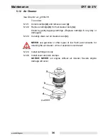 Предварительный просмотр 38 страницы Wacker Neuson CRT 48-31V Operator'S Manual