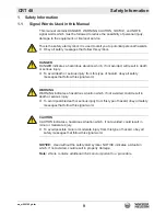 Preview for 9 page of Wacker Neuson CRT 48 Operator'S Manual