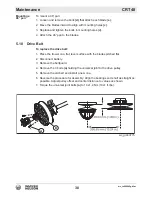 Предварительный просмотр 38 страницы Wacker Neuson CRT 48 Operator'S Manual