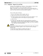 Preview for 42 page of Wacker Neuson CRT 48 Operator'S Manual