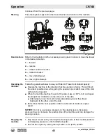 Preview for 42 page of Wacker Neuson CRT48-35L Operator'S Manual