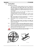 Предварительный просмотр 16 страницы Wacker Neuson CT 36-400E Operator'S Manual