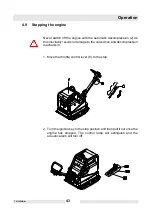 Preview for 43 page of Wacker Neuson DPU 6555 Operator'S Manual