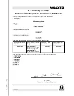 Preview for 37 page of Wacker Neuson DPU 7060SC Operator'S Manual