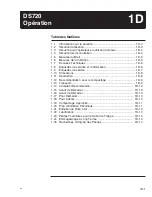 Preview for 49 page of Wacker Neuson DS720 Operator'S Manual / Parts Book