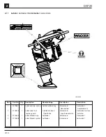 Preview for 76 page of Wacker Neuson DS720 Operator'S Manual / Parts Book