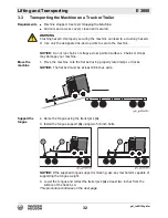 Предварительный просмотр 32 страницы Wacker Neuson E 3000 LB Operator'S Manual