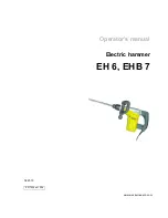 Wacker Neuson EHB 7 Operator'S Manual preview