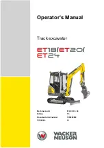 Wacker Neuson ET12 02 Operator'S Manual preview