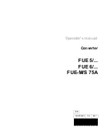 Wacker Neuson FUE 5/042/200 Operator'S Manual preview