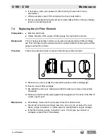 Предварительный просмотр 79 страницы Wacker Neuson G 100 Operator'S Manual