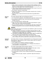 Preview for 10 page of Wacker Neuson G 14 Operator'S Manual