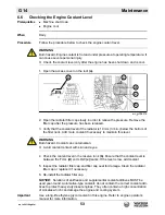 Preview for 53 page of Wacker Neuson G 14 Operator'S Manual