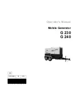 Wacker Neuson G 230 Operator'S Manual preview