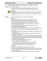 Preview for 39 page of Wacker Neuson G 230 Operator'S Manual