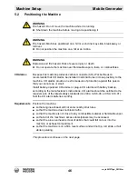 Preview for 46 page of Wacker Neuson G 230 Operator'S Manual